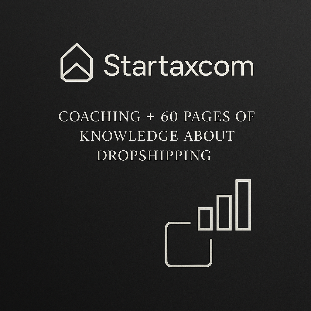 Coaching + 60 pages of knowledge about dropshipping